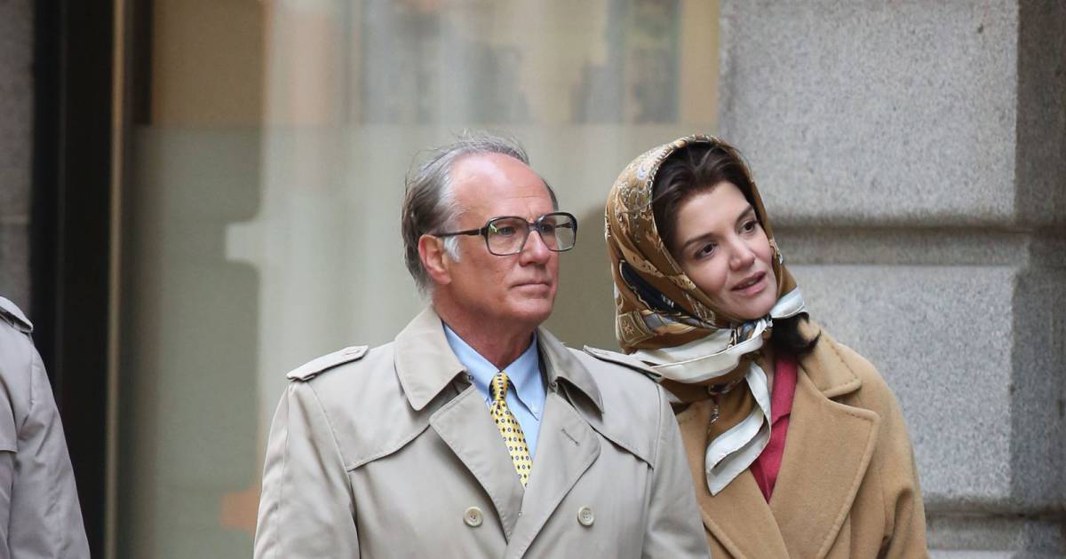 Kate Kennedy Films Et Programmes Tv Exclusif - L'actrice Katie Holmes dans le rôle de Jackie Kennedy sur le