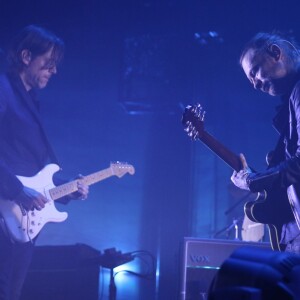Ed O'Brien et Thom Yorke - Concert de Radiohead au Zénith à Paris le 23 mai 2016.