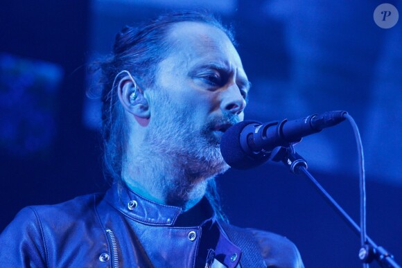 Thom Yorke - Concert de Radiohead au Zénith à Paris le 23 mai 2016.