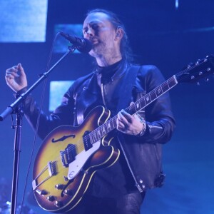 Radiohead en concert au Zénith à Paris le 23 mai 2016.