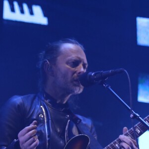 Concert de Radiohead au Zénith à Paris le 23 mai 2016.