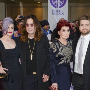 Archives - Kelly Osbourne, Ozzy Osbourne, Sharon Osbourne et Jack Osbourne à la soirée "Pride of Britain Awards" à Londres le 28 septembre 2015