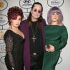 Sharon Osbourne, Ozzy Osbourne et Kelly Osbourne à la soirée Pre Grammy à Los Angeles le 25 janvier 2014