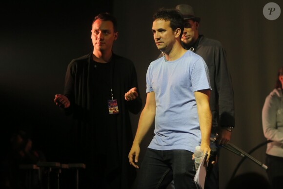 Exclusif - Alex Goude - Répétitions et backstage du showcase de la circomédie musicale "Timéo" au Casino de Paris. Le 24 mai 2016 © CVS / Bestimage