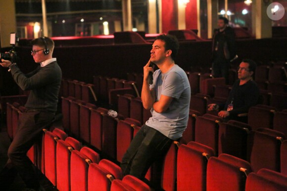 Exclusif - Alex Goude - Répétitions et backstage du showcase de la circomédie musicale "Timéo" au Casino de Paris. Le 24 mai 2016 © CVS / Bestimage