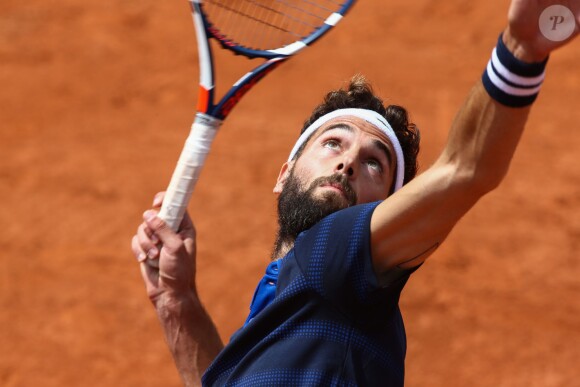 Benoît Paire, éliminé au second tour du tournoi de Roland-Garros, le 25 mai 2016.