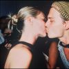 Johnny Depp et Kate Mossà New York en 1995.