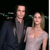 Johnny Depp et Vanessa Paradis à Los Angeles en 1999.