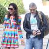 Exclusif - George Clooney et sa femme Amal Alamuddin quittent l'hôtel Eden Roc au Cap d'Antibes, après avoir assisté au 69ème Festival International du Film de Cannes. Le 14 mai 2016