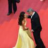 George Clooney et sa femme Amal Alamuddin Clooney - Montée des marches du film "Money Monster" lors du 69ème Festival International du Film de Cannes. Le 12 mai 2016.