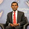 Mohamed Nasheed, ancien président de la république des Maldives, s'exprime à Chatham House à Londres le 19 février 2016.