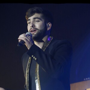 Exclusif - Kendji Girac - Filage du concert à la veille du coup d' envoi d' Ensemble, la nouvelle tournée de Kendji, au Zénith d' Orléans, le 4 mars 2016. © Alain Guizard / Bestimage