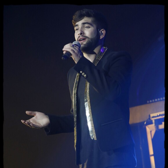 Exclusif - Kendji Girac - Filage du concert à la veille du coup d' envoi d' Ensemble, la nouvelle tournée de Kendji, au Zénith d' Orléans, le 4 mars 2016. © Alain Guizard / Bestimage