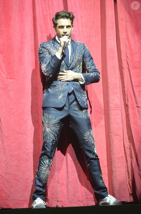 Mika en concert à l'AccorHotels Arena à Paris, le 27 mai 2016. © Coadic Guirec/Bestimage
