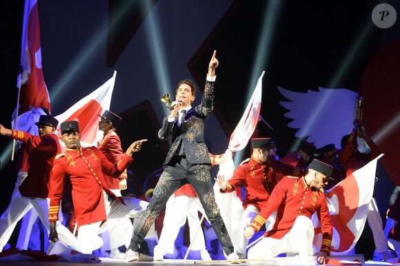 Mika en concert à l'AccorHotels Arena à Paris, le 27 mai 2016. © Coadic Guirec/Bestimage