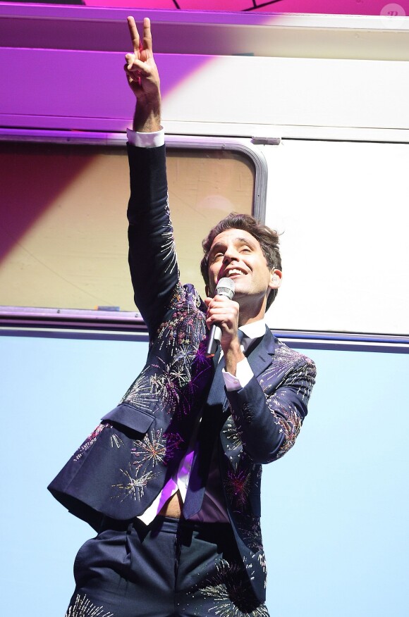 Mika en concert à l'AccorHotels Arena à Paris, le 27 mai 2016. © Coadic Guirec/Bestimage