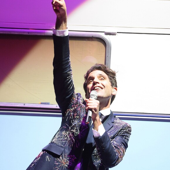 Mika en concert à l'AccorHotels Arena à Paris, le 27 mai 2016. © Coadic Guirec/Bestimage