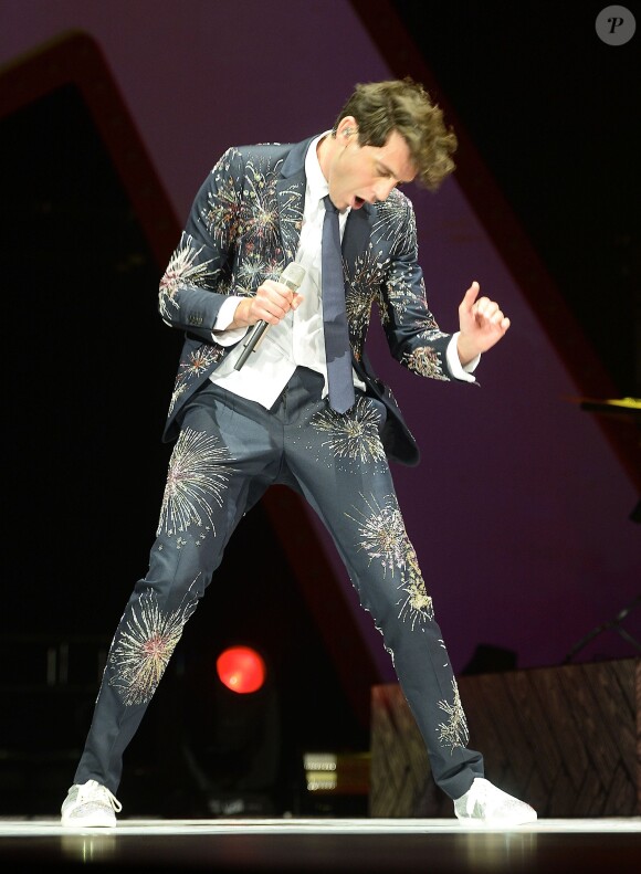 Mika en concert à l'AccorHotels Arena à Paris, le 27 mai 2016. © Coadic Guirec/Bestimage