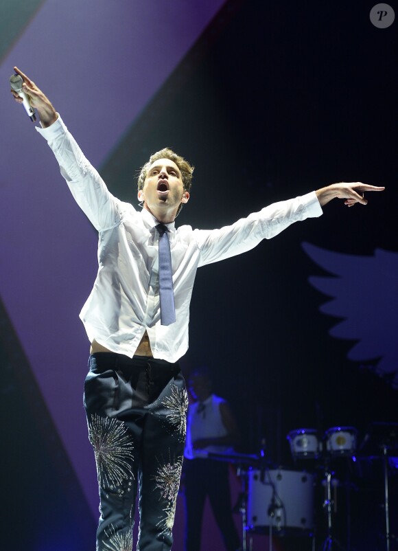 Mika en concert à l'AccorHotels Arena à Paris, le 27 mai 2016. © Coadic Guirec/Bestimage