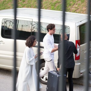 Exclusif - Fortuné Penniman (frère de Mika) - Arrivée des people au concert de Mika à l'AccorHotels Arena à Paris, le 27 mai 2016.