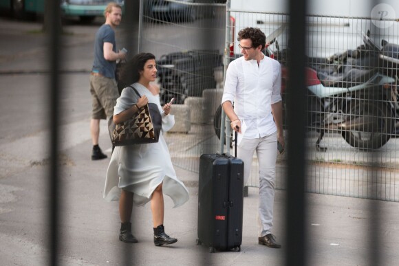 Exclusif - Fortuné Penniman (frère de Mika) - Arrivée des people au concert de Mika à l'AccorHotels Arena à Paris, le 27 mai 2016.
