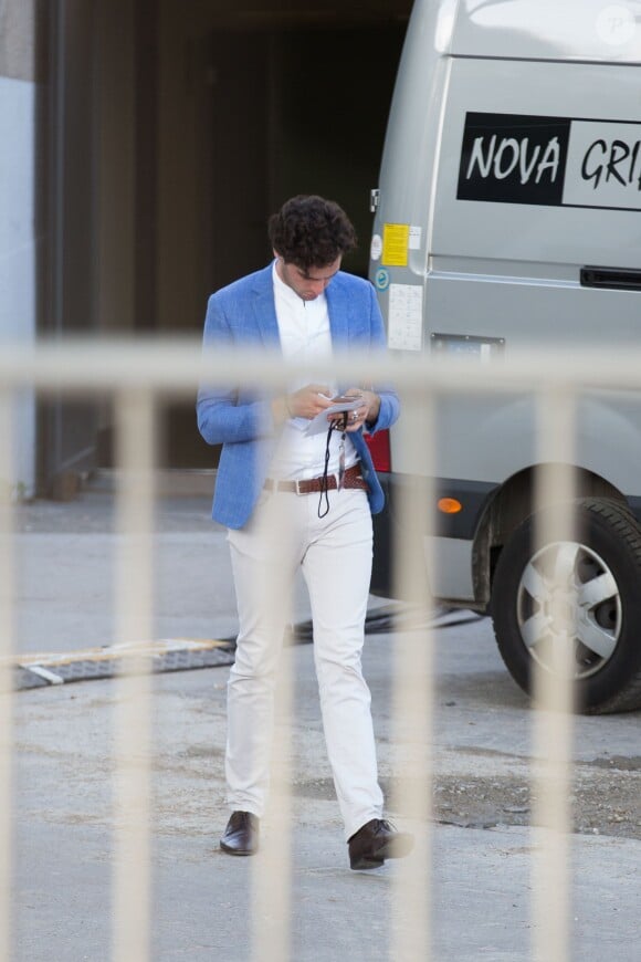 Exclusif - Fortuné Penniman (frère de Mika) - Arrivée des people au concert de Mika à l'AccorHotels Arena à Paris, le 27 mai 2016.
