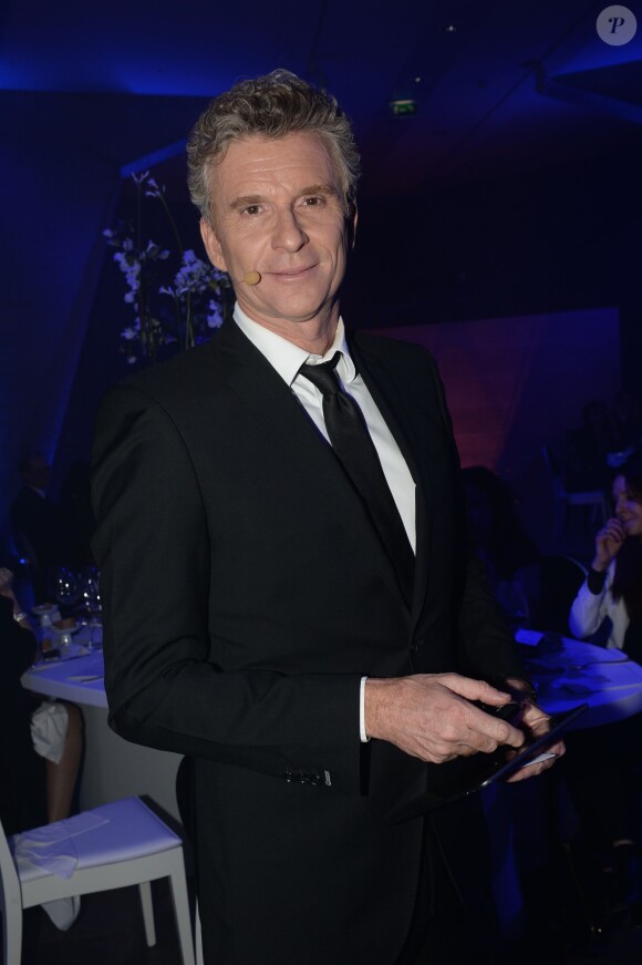Exclusif - Denis Brogniart - Dîner de Gala du Prix d'Amérique Opodo à la Maison de l'UNESCO à Paris le 24 janvier 2015.