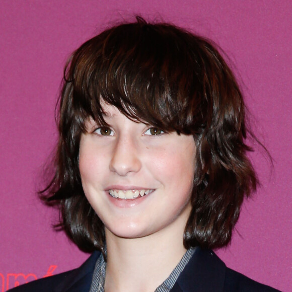 Nemo Schiffman (Meilleur Espoir Masculin) lors du déjeuner des nommés aux César au restaurant Fouquet's à Paris, le 8 février 2014.