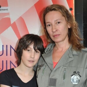 Emmanuelle Bercot et Nemo Schiffman à Paris le 16 Juin 2013