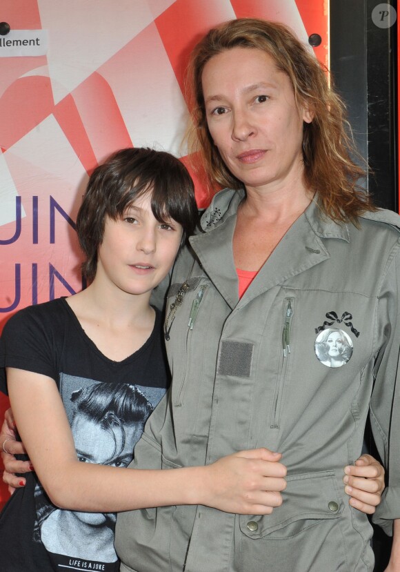 Emmanuelle Bercot et Nemo Schiffman à Paris le 16 Juin 2013