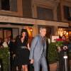 George Clooney et sa femme Amal Alamuddin sont allés diner au restaurant à Rome, le 28 mai 2016