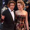 Johnny Depp (habillé en Ralph Lauren) et sa femme Amber Heard - Tapis rouge du film "The Danish Girl" lors du 72e festival du film de Venise (la Mostra), le 5 septembre 2015.