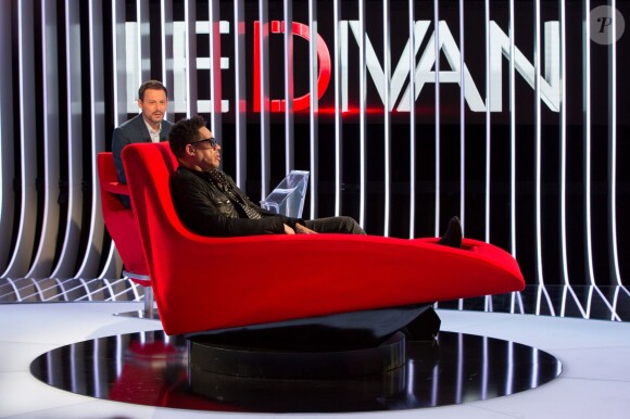 Exclusif - Enregistrement de l'émission "Le Divan" présentée par Marc-Olivier Fogiel avec JoeyStarr en invité. Le 13 mai 2016 © Romuald Meigneux / Bestimage