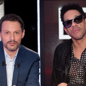 Exclusif - Enregistrement de l'émission "Le Divan" présentée par Marc-Olivier Fogiel avec JoeyStarr en invité. Le 13 mai 2016 © Romuald Meigneux / Bestimage