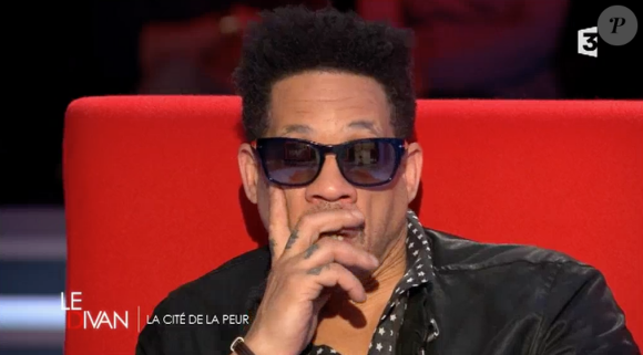 JoeyStarr parle de ses fils dans "Le Divan" de Marc-Olivier Fogiel sur France 3. Le 31 mai 2016.