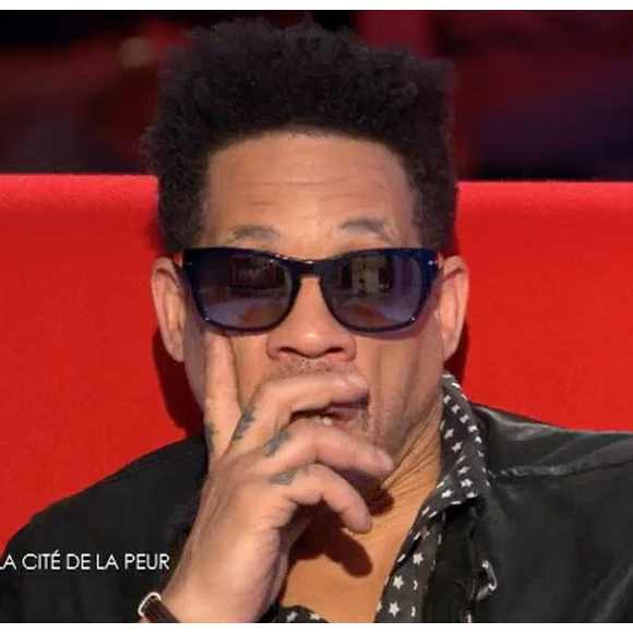 JoeyStarr parle de ses fils dans "Le Divan" de Marc-Olivier Fogiel sur France 3. Le 31 mai 2016.