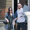 Exclusif - Megan Fox enceinte est allée déjeuner avec son mari Brian Austin Green au restaurant Cafe Grattitude à Los Angeles.