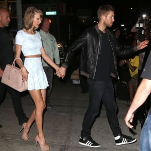 Taylor Swift et son petit ami Calvin Harris ont fait la fête ensemble à New York, le 26 mai 2015