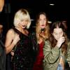 Taylor Swift, et des amies - Les célébrités arrivent à l'anniversaire de Gigi Hadid (elle fête ses 21 ans) au restaurant The Nice Guy à Hollywood, le 28 avril 2016