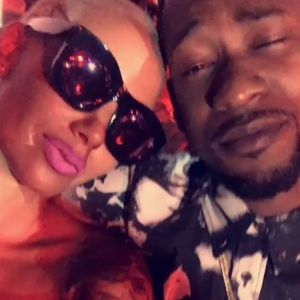 Amber Rose a publié une photo d'elle avec son chéri Terrence Ross sur sa page Instagram, à la fin du mois de mai 2016.