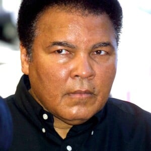 Mohamed Ali à Los Angeles en janvier 2002.