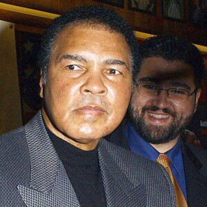 Mohamed Ali à New York en 2002.