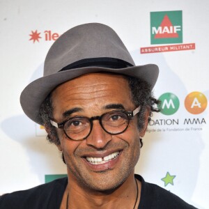 Yannick Noah lors de la 10ème édition des Trophées APAJH (Association Pour Adultes et Jeunes Handicapés) 2014 au Carrousel du Louvre à Paris le 17 novembre 2014