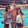 Nicole Johnson, enceinte, et son fiancé Michael Phelps, sur Instagram. Avril 2016
