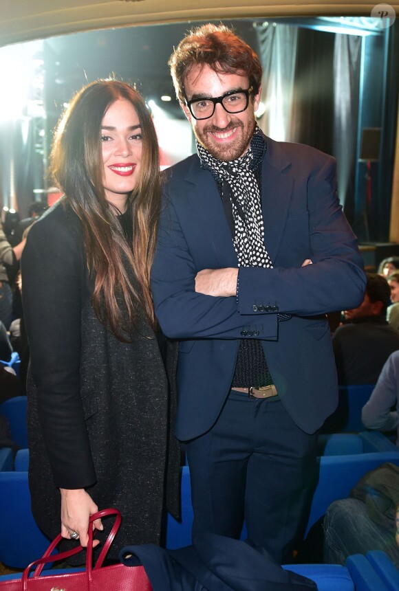 Lola Dewaere et Nicolas Ullman - 9e cérémonie des Gérard de la Télévision au théâtre Daunou à Paris, le 19 janvier 2015.
