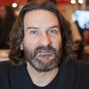 Frédéric Beigbeder pour "conversation d'un enfant du siècle" présent au 33e Salon du Livre au Parc des expositions de la Porte de Versailles (Paris 15e). © Pierre Perusseau/Bestimage