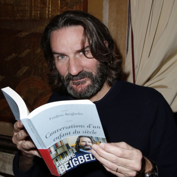 Frédéric Beigbeder - 38e cocktail des écrivains dans les salons du Fouquet's à Paris, le 26 novembre 2015. © Marc Ausset-Lacroix