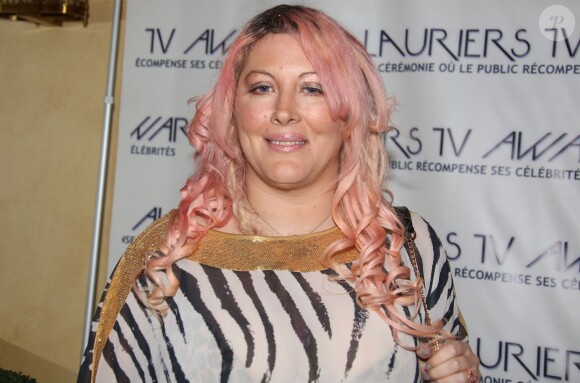 Loana Petrucciani - Soirée des Lauriers TV Awards au Théâtre des Variétés à Paris, le 13 janvier 2016. © Denis Guigneboug/Bestimage