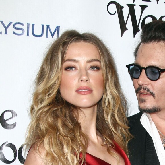 Johnny Depp et sa femme Amber Heard - 9e Gala Annuel "The Art Of Elysium" à Culver City le 9 janvier 2016.