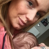 Aurélie Van Daelen et son fils Pharell sur Instagram